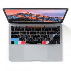 MacBook Pro 용 Logic Pro X 키보드 커버 (Touch Bar 13 형 및 15 형 포함) | 편집자 키 스킨 Editors K, 단일상품, 단일상품