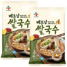 CJ 베트남 쌀국수, 375g, 2개