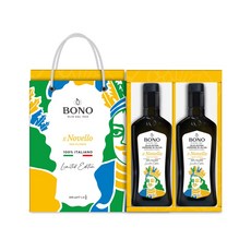 국내배송 25년 설 선물 Bono 노벨로 논필터 엑스트라 버진 올리브 오일 500ml x 2 x 5세트, 10개