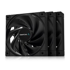 DeepCool FK120 3in1 PC 팬 3개 120mm 1850RPM FDB 컴퓨터 케이스 4핀 PWM 68.99CFM 케이스용 28dBA 이하의 조용한 쿨링 CPU 액체 쿨