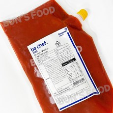 분이네 비셰프 살사 소스 2kg 동원 나쵸 타코 소스, 1개, 2L