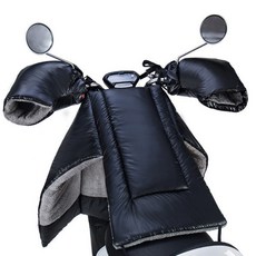 comebuy777 스쿠터 오토바이 자전거 방한용품 담요 겨울, 블랙