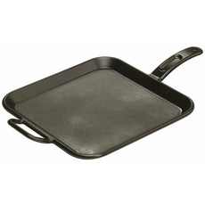 미국발송 롯지 12인치 사각 그리들 무쇠팬 Lodge Pre-Seasoned Cast Iron Griddle, 1