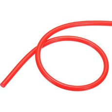 요키브 실리콘 튜브 펌프에 적합한 물 전달맑음 1x2mm IDxOD 3.0m, 4x6mm, Red, 1개