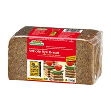 메스테마허 올 내추럴 홀 라이 브레드 위드 홀 라이 커널 500 g All Natural Famous German Whole Rye Bread with Whole Rye Kerne, 1개, 500g