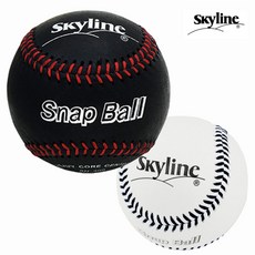 스카이라인 스냅볼 SN-300 야구 트레이닝 헤비볼 손목강화, 블랙, 1개