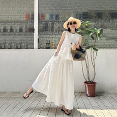 이거 좋더라구요 모조에스핀스커트 최저가 제품 리스트 10 10 여름 여성투피스 / 여성세트 / 블라우스 + 스커트 / 민소매 / 반팔티 / 롱스커트 / TZ89052715 50