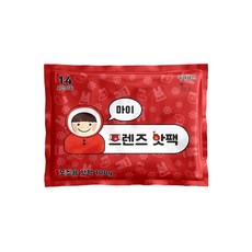 마이 프렌즈 중형 핫팩 100g 50매 hotpack 난로 캠핑 군인 군용 국산 야외 겨울 보온대 단체, 50개