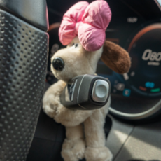 그로밋 깜빡이 인형 시즌2 차량용 자동차 방향지시등 꾸미기, 4.핑크리본그로밋, 1개