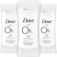 도브 데오드란트 스틱 코튼 플라워 Deodorant 74g (3팩), 3개