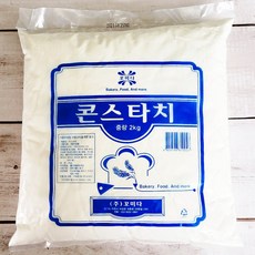 옥수수전분 가루 2kg 꼬미다 콘스타치 업소용 대용량, 1개, 1kg