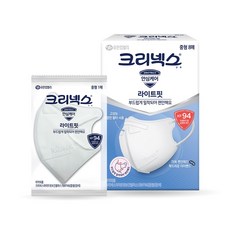 크리넥스 KF94 라이트핏 입체형 마스크 중형8P, 8개입, 2개, 흰색