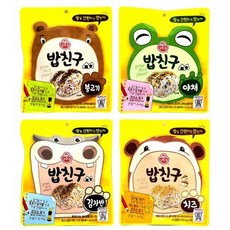 오뚜기 밥친구 불고기 야채 김자반 치즈 4종세트, 3세트