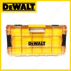 DEWALT N542474 DT70839 대형 터프 케이스 빈 스크루 드라이버 비트 부품 저장 상자 전원 도구 액세서리