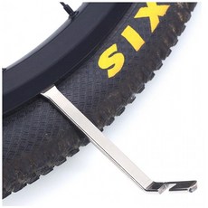 도매팜 적은 힘으로 타이어를 분리할 수 있는 지렛대 자전거 수리 주걱 레버 스테인레스, 1set(3P)