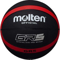 molten (마틴) 농구GR5 BGR5-KR 블랙×빨간색 5호(2420), A-01