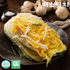 미소김치 국산재료 저온숙성 백김치 2kg, 1개