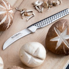 [정품] 글로벌나이프 GSF-17 샤또 나이프 Peeling CURVED 6cm 평생 AS, 곡과도 6cm