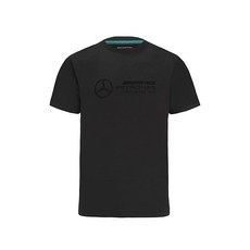 Mercedes AMG Petronas 포뮬러 원 팀 - 공식 1 상품 라지 로고 티셔츠 블랙 XL 블랙. 536733