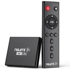 USB 드라이브 및 SD 카드용 NEUMI Atom 4K Lite UltraHD Digital Media Player 4K/UHD 비디오 HEVC/H.265 HDMI 아날로그 - h265디빅스