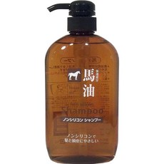 Kumano Yushi Horse Oil Shampoo 600ml, 1개
