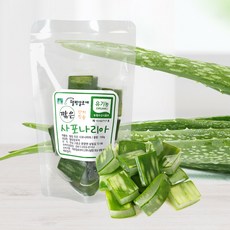 유기농 생 깎은 사포나리아 알로에 1.5kg (15팩) 산지직배송 (국산 전남 고흥), 100g, 15개