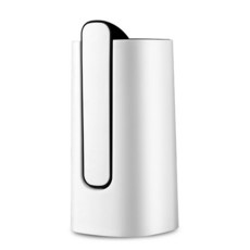 자동 디스펜서 물비누 접이식 워터 펌프 USB 충전 홈 주방 사무실 캠핑 전기, 01 White, 1개