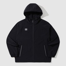 [국내백화점판] UMBRO 엄브로 24년신상 슈퍼벤틸레이션 후드형 집업 자켓 (블랙)