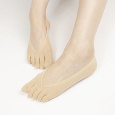 여성얇은발가락양말