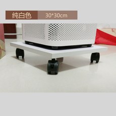 프린터선반 공기정화기 지지대 프린터기수납대 360도회전바퀴 이동식 화분대 캐비닛, 새하얀 접시 30 30cm
