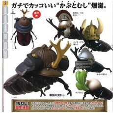투구벌레 피규어 풀세트 5개 가챠 곤충 딱정벌레 시뮬레이션 모델