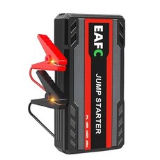 차량용 점프 스타터 배터리 점프 케이블 점프선 긴급시동 EAFC 미니 자동차 휴대용 비상 LED 12V, 없음, 1개