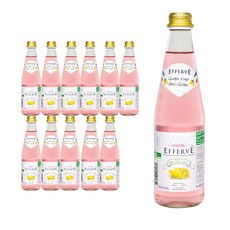 에페브 로즈핑크 스파클링 음료, 330ml, 12개