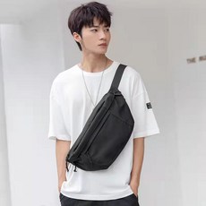 May.28 87번 여름 힙색 남성 숄더 트렌드 크로스백 멀티 백팩 캐주얼 미니백Z, 2031 블랙