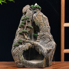 인센스미니향로 청동향로 목기 인센스 테라리움 자연, 1개