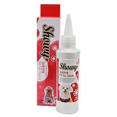 강아지 귓속 염증 귀세정제 120ml 2개 진돗개 유기견 아기 성견 포메