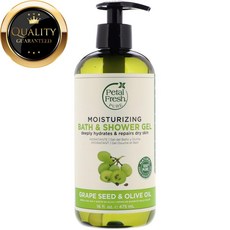 페탈 프레쉬 퓨어 모이스처라이징 바스 & 샤워 겔 포도씨 & 올리브 오일 475 ml, 수량: 1　　　　　(상품코드621p)