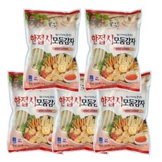 7가지의 다양한 감자튀김을 맛본다 모듬감자튀김 500g (5봉), 수량