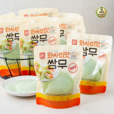 라이브잇 한성기업 와사비맛 쌈무 파우치, 264개, 200g