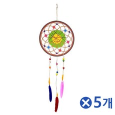 PINA / 악몽을 막아주는 드림캐쳐 만들기x5개 어린이집만들기 어린이집교구/유아미술재료/만들기놀이/DIY재료/DIY/유아만들기/꾸미기재료/유아미술/미술준비물/미술놀이재료