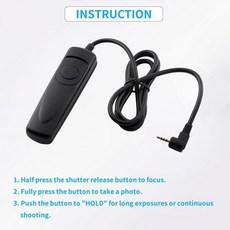 셔터 릴리스 케이블 코드 파나소닉 루믹스 GX8 GX7 FZ2500 FZ2000 FZ1000 II FZ300 FZ100 FZ150 FZ200 FZ50 G5 G6 G7 G9 G8