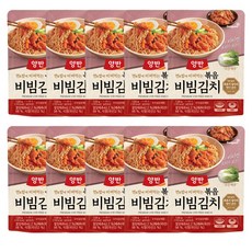 동원 양반 면&밥에 비벼먹는 볶음김치 120g 5개 10개
