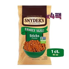 스나이더스 스틱 프레첼 454g x4봉, 4개