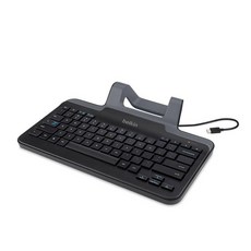 벨킨 애플 아이패트 태블릿 유선 키보드 스탠드 USB-C 블랙, 유선 USB-C 스탠드