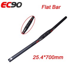 MTB 자전거 핸들바 EC90 초경량 M 핸들 바25.4mm 31.8mm 산악 바 풀 카본 플랫/라이저 3763EA25, 03 편평한 25.4-700mm, 1개