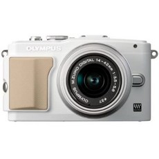 Olympus E-PL5 Mirrorless Digital Camera with 14-42mm Lens (White), One Color_White, 상세 설명 참조0, 상세 설명 참조0