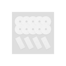 [미닉스] 미니건조기 전용 필터세트, 배기(원형)필터 10장+10장