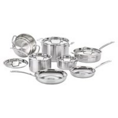 cuisinart 멀티 레이어 프로 스테인리스 주방용품 12종 세트, 상세페이지 참조