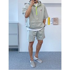 뉴발란스아노락반팔세트