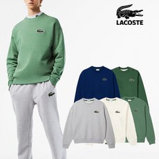 친구도 샀어요 라코스테맨투맨 인기 정보 탑 10 10 라코스테 LACOSTE 남여공용 빅크록 맨투맨 티셔츠